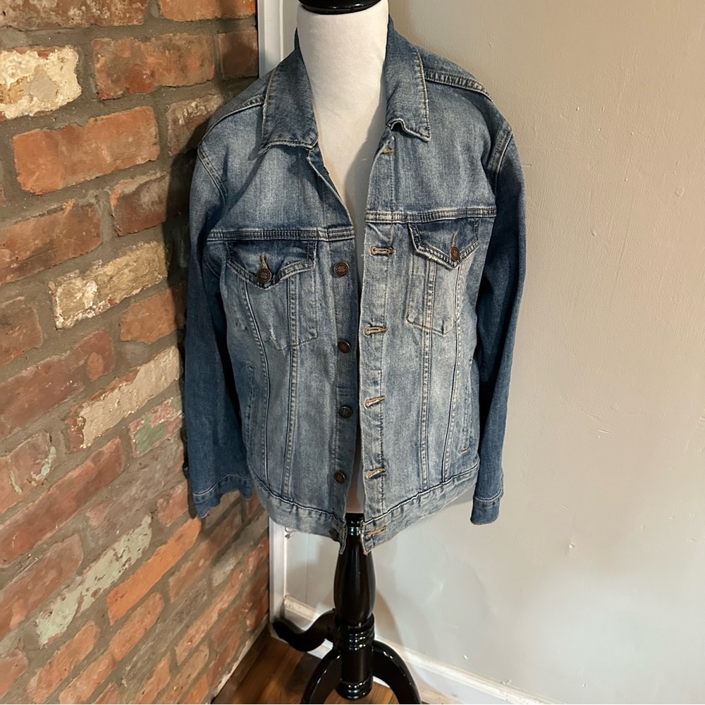 Lucky Brand Light Blue Denim Jacket